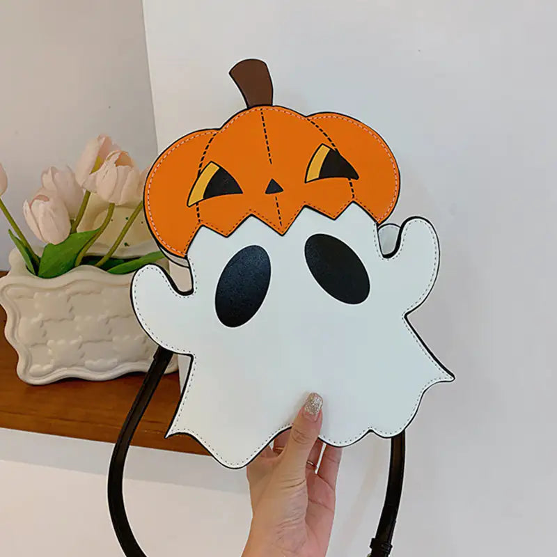 COZY GHOSTY PUMPKIN SATCHEL