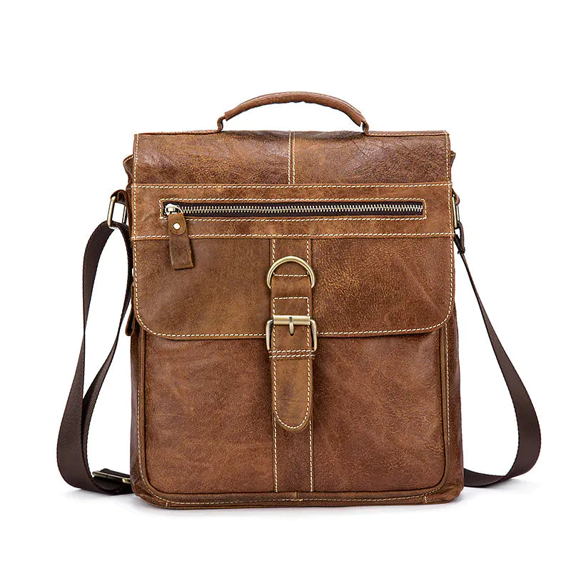 FORESTED LEATHER AUTUMNAL CARRIER