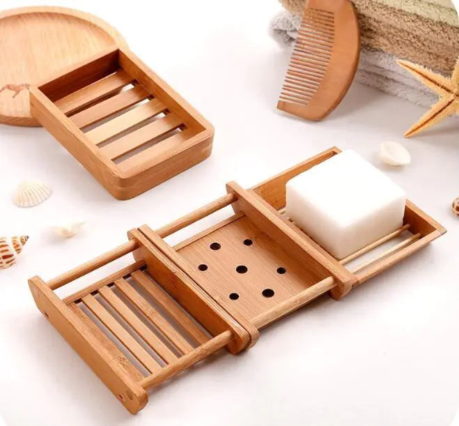 Bamboo Soap Dish, Handmade Bamboo Soap Holder