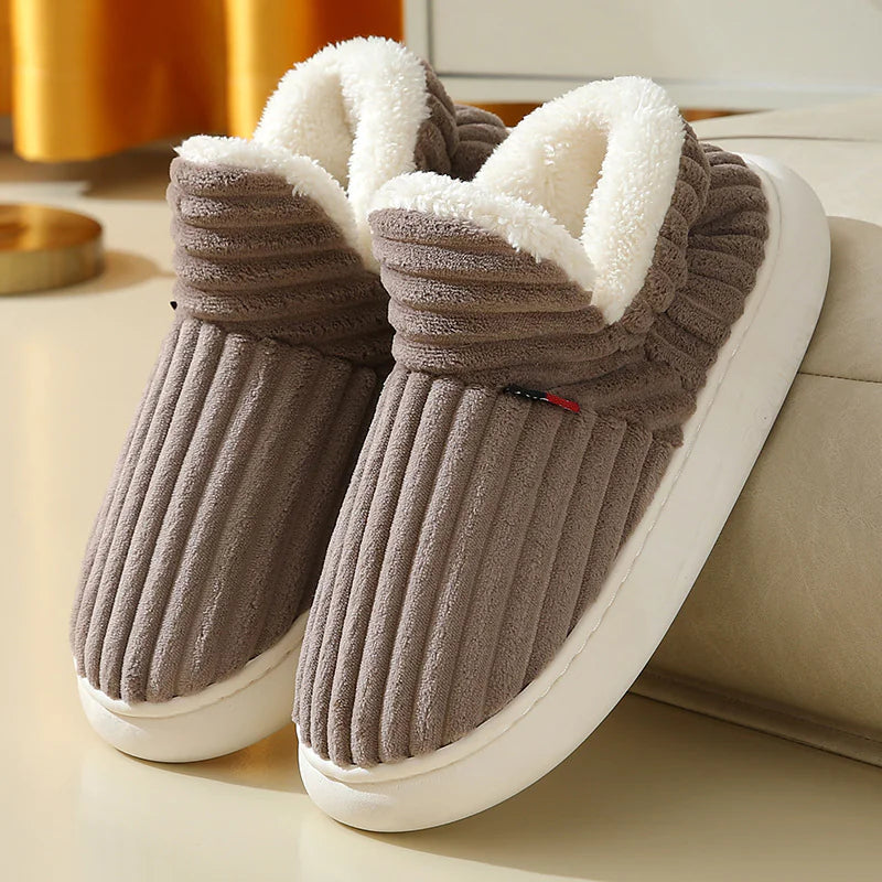 COZY FOREST FOX SLIPPS