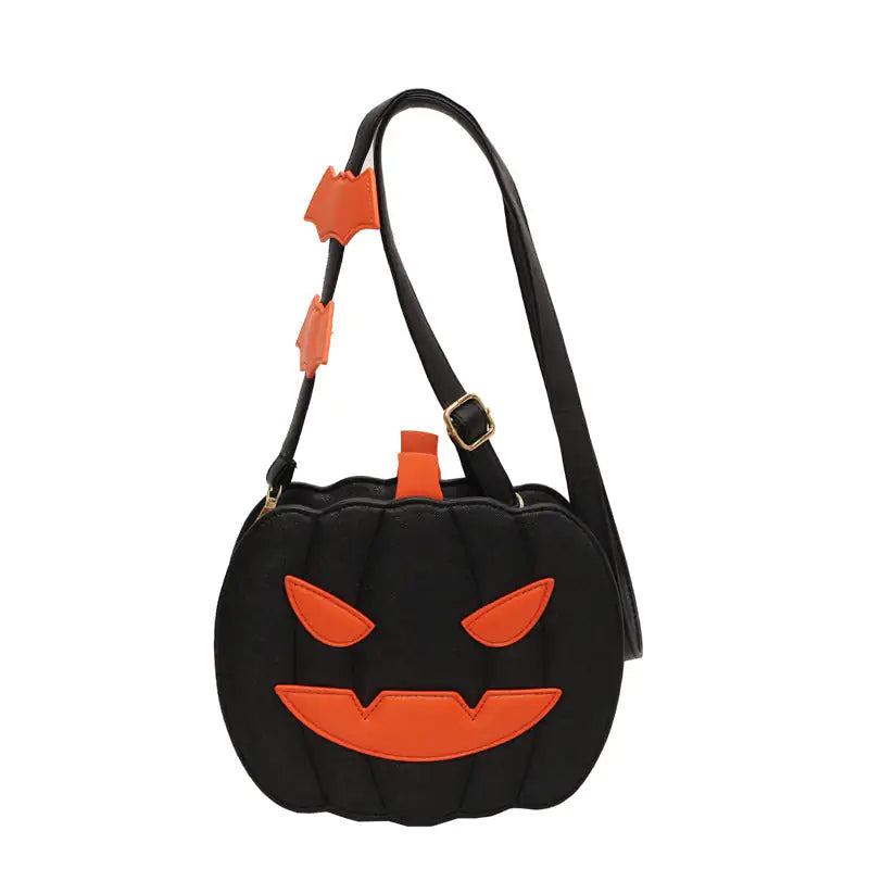 JACK 0 LANTERN COZY PUMPKIN SATCHEL