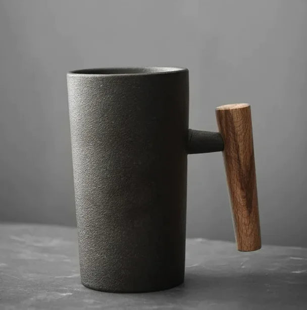ECO-FORESTED STONE HERBAL MUG