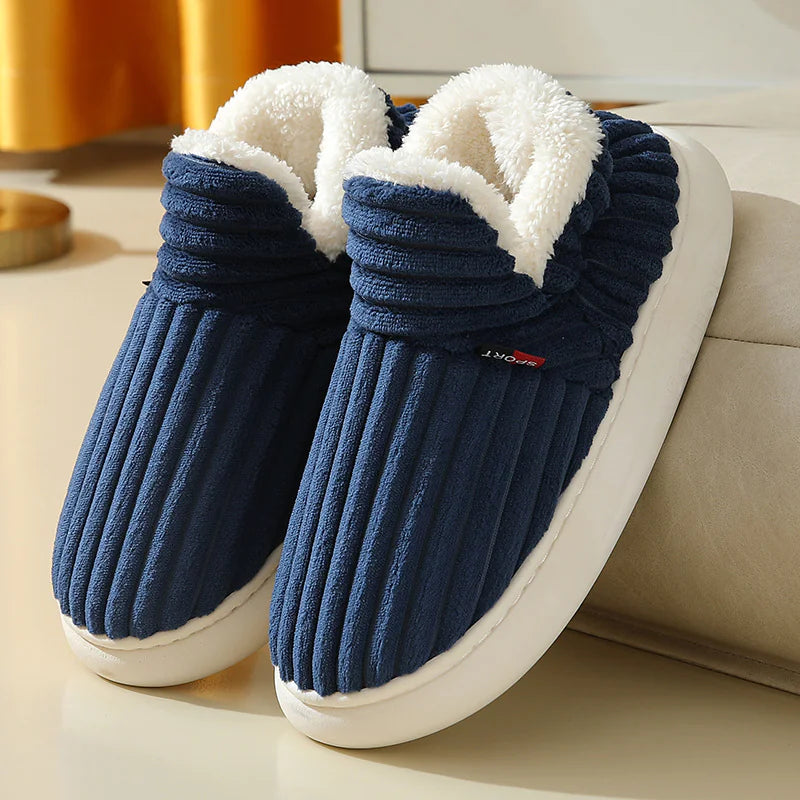 COZY FOREST FOX SLIPPS