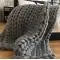 COZY FOREST FOX WOOL THROW