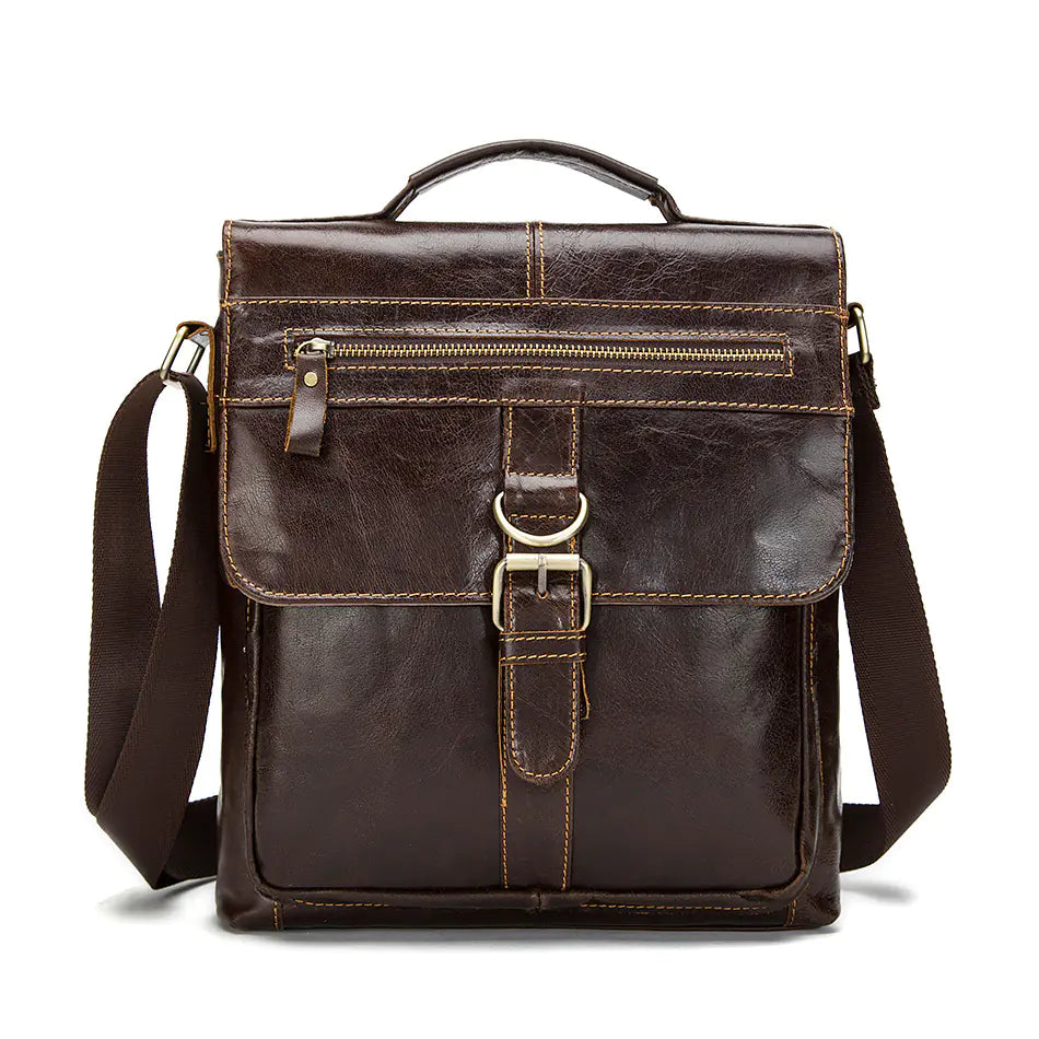 FORESTED LEATHER AUTUMNAL CARRIER