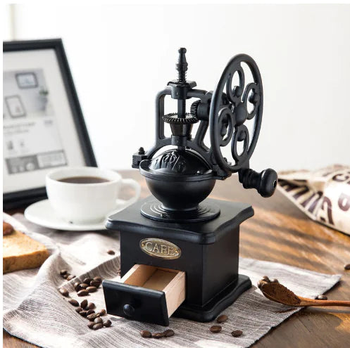 Manual Coffee Grinder with Ferris Wheel Design