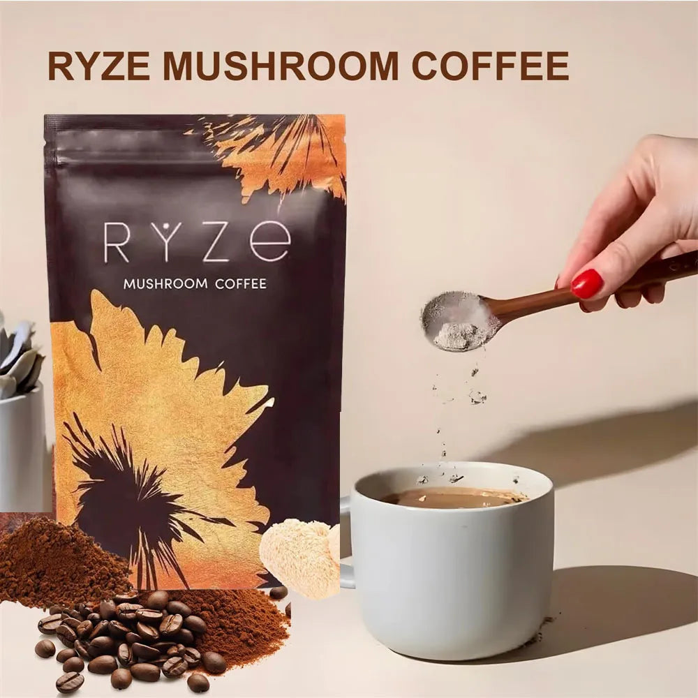 FORESTED MUSHROOM COFFEE RYZE ENERGY