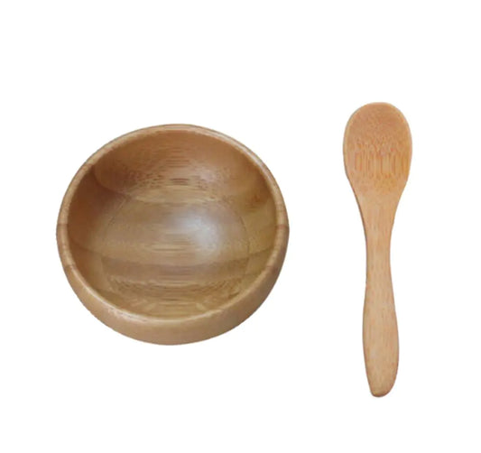 TOPWEL Skin Care or ACAI Bamboo Mixing Bowl Stick Kit