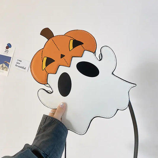 COZY GHOSTY PUMPKIN SATCHEL
