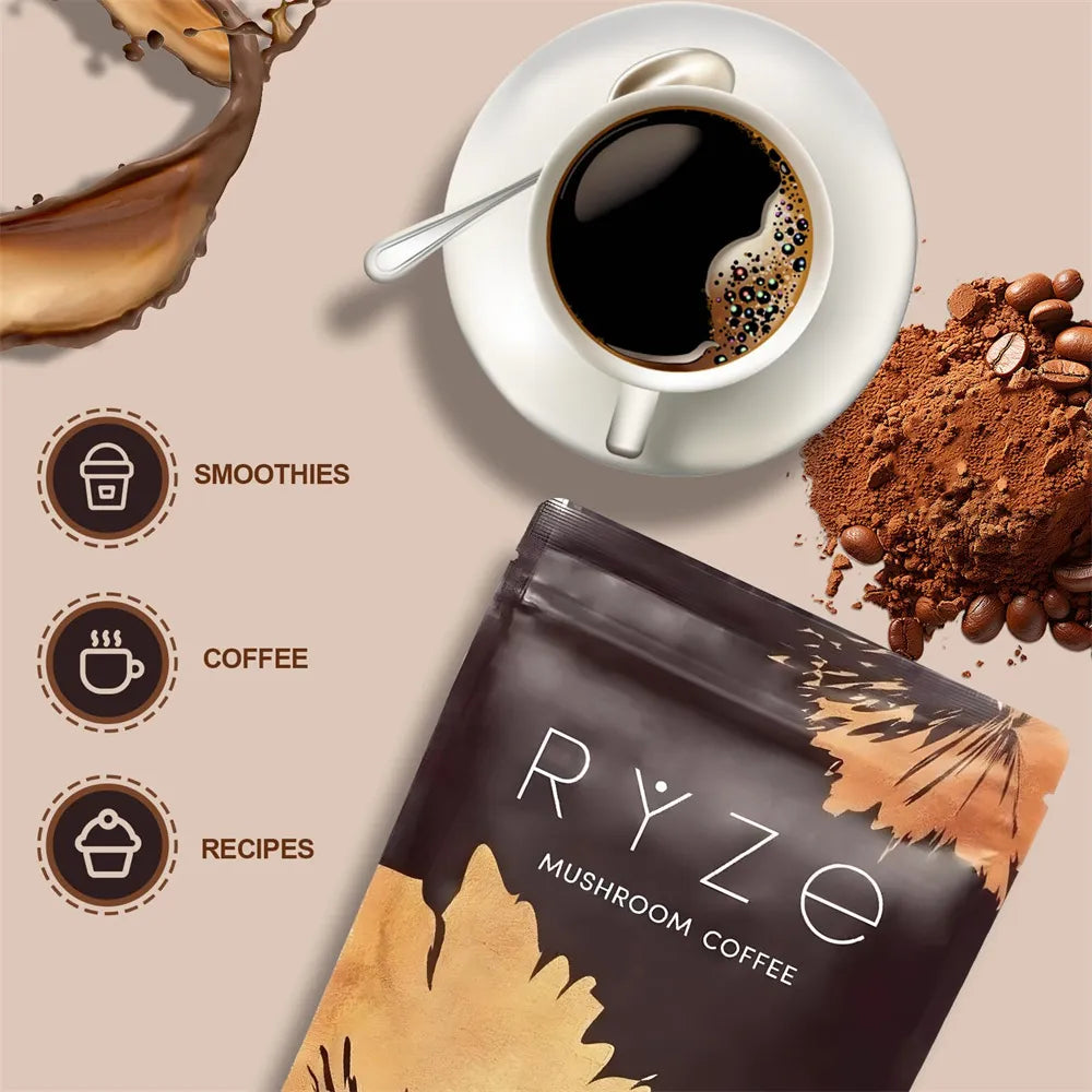 FORESTED MUSHROOM COFFEE RYZE ENERGY