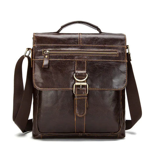 FORESTED LEATHER AUTUMNAL CARRIER